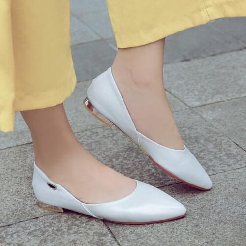 Big Size 11 12 13 ladies high heels women shoes woman pumps Package the heel Package toes Shallow mouth contracted sequins