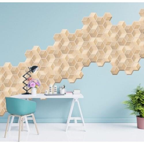 3D DIY Decorative wall stickers home decoration anti-collision stickers antifouling mildew proof PVP stereoscopic wall stickers