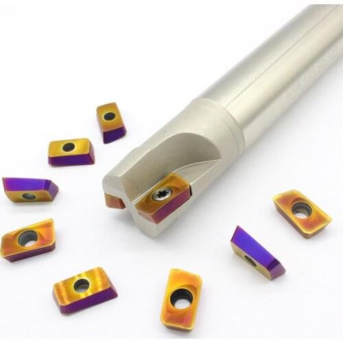 APMT1604 PDER 10 PCS + 1 PCS BAP400R C25 25 200 2T titular carboneto de Moagem inserir ferramentas de fresamento cortador de To