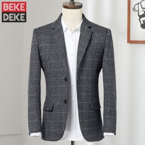 Мужские пиджаки BEKEDEKE China At AliExpress