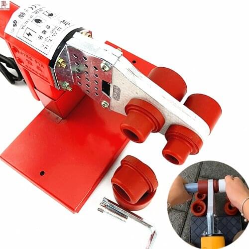 Free Shipping China Red 1 Set Plumber Tool Plastic Pipes Welding Machine 20mm 25mm 32mm Soldering Iron PPR Welder