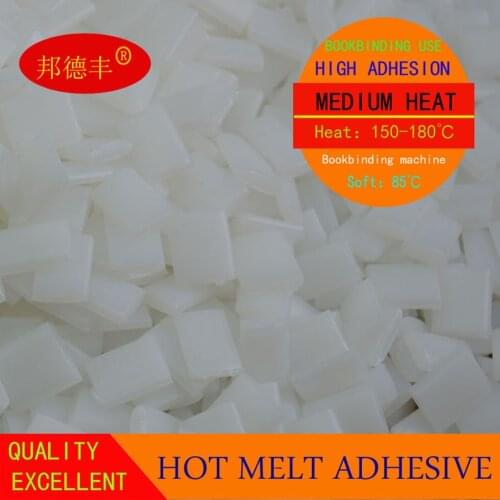 100g Bookbinding Hot Melt Adhesive Coated Paper Binding Glue Book Sealers Catalog Adhesives Leaflets Sealant Particles T-3218