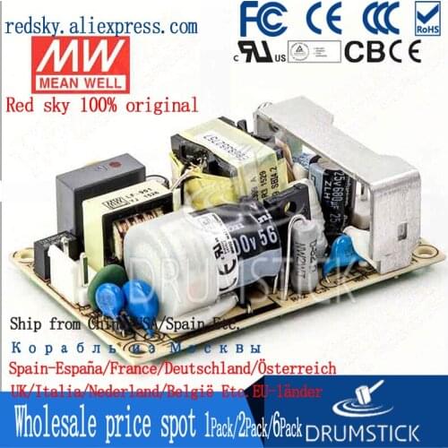 Kindly MEAN WELL 6Pack EPS-25-12 12V 2.1A meanwell EPS-25 12V 25.2W Single Output Switching Power Supply
