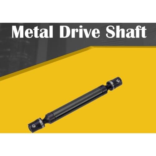 Metal Drive Shaft for 1/10 RC Crawler Car Traxxas TRX4 Axial SCX10 RC4WD D90 RC Car Part 100-130/110-140/120-160mm Black