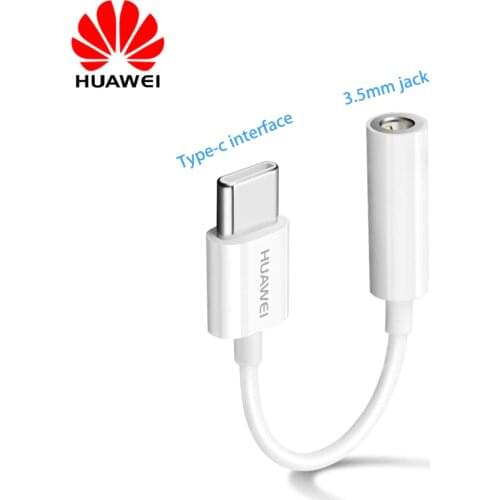 Original USB Type C To 3.5mm Earphone Jack Aux Audio Cable Adapter Headphone For Huawei P30 20 Pro MATE 10 20 RS X Converter