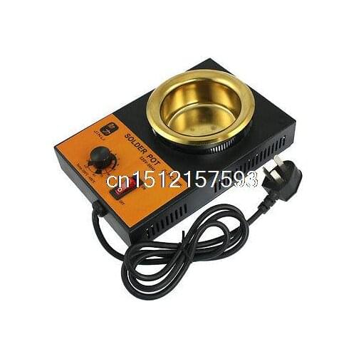 Temperature Solder Pot Soldering Desoldering Bath 80mm AC 220V 250W AU Plug