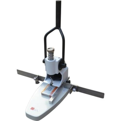 Hole-punches manual single Hole Punching Machine for Paper, PP PVC Plastic bags, Cloth Punching machine