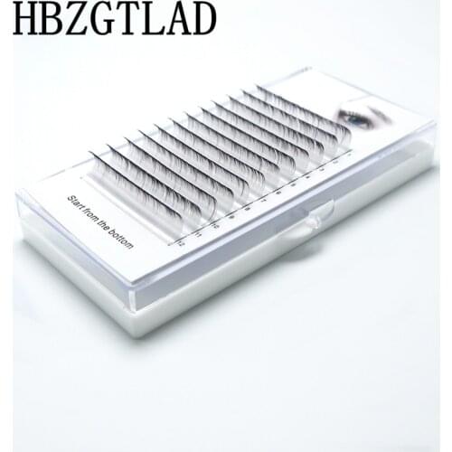 Popular individual colour grafted eyelash high quality artificial mink hair false eyelash white+black series eyelash extension
