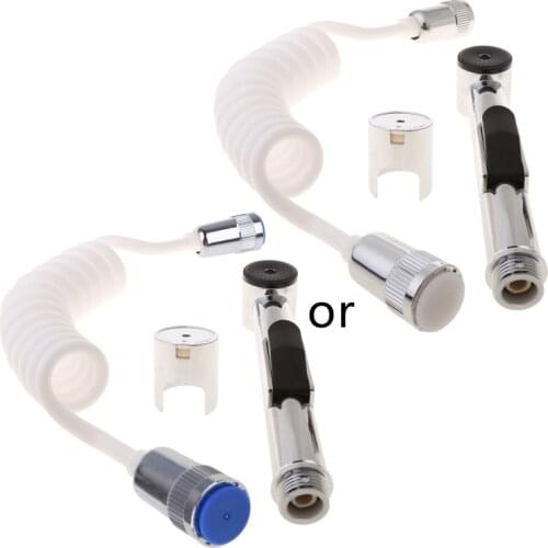 Pressurization Handheld Toilet Shower Head Flushing Nozzle Bidet Hand Sprayer