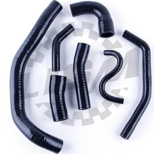 Silicone Radiator Coolant Hose Kit For Yamaha YZF-R1 R1 YZF R1 02-03 Black Version