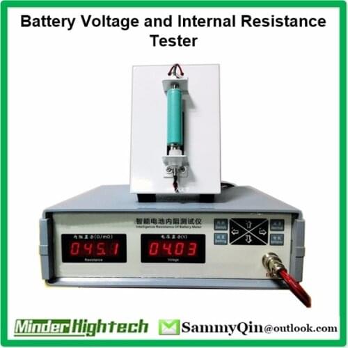 Battery Voltage and Internal Resistance Tester