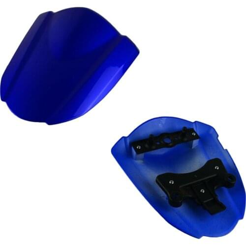 Blue Rear Tail Pillion Passenger Hard Seat Cover Cowl Fairing Cowling Seat For Suzuki GSXR1000 GSXR 1000 K7 2007-2008 08 07