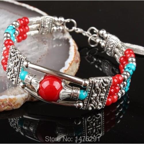 ZHISU SUNSHINE Red Bracelets
