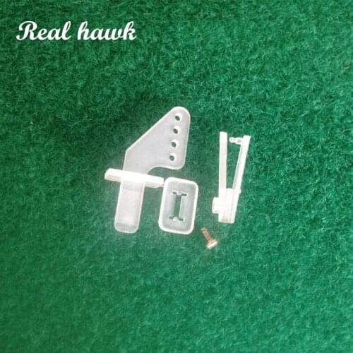 100pcs Nylon Clevis 1.2xL21mm& Zip Horns 21x11mm Combo For RC Model Planes Airplanes Parts free shipping
