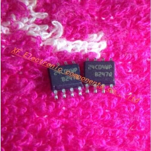 50PCS/1lot M24C04-WMN6P M24C04-WMN6P 24C04WP SOP8 IC Best quality