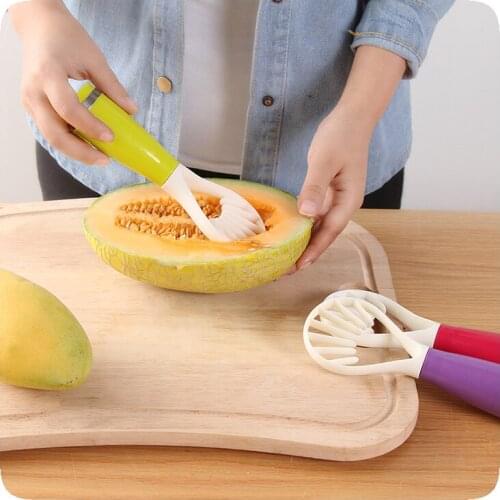 Free shipping Multi-fruit slices flesh digging spoon, melon go fruit capsule, kiwi dragon fruit cut into strips