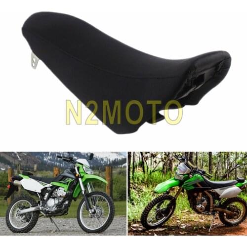 Off-Road Motorcycle Black Rear Seat Cushion Pad Soft Foam Seat Assembly For Kawasaki KLX150 KLX 150 Enduro Dirt Bike Motocross