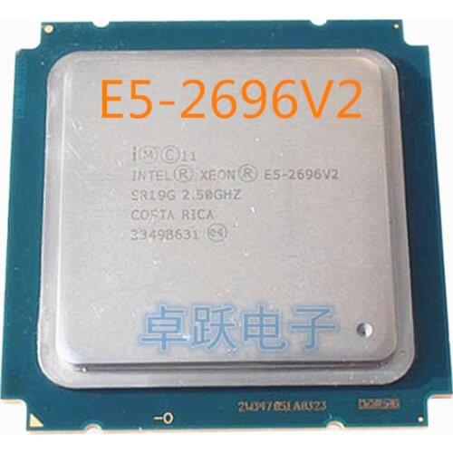 E5-2696V2 12-CORE 2.5GHZ 30MB E5-2696 V2 E5 2696 V2 LGA-2011 22NM 115W Processor CPU E5 2696V2 free shipping