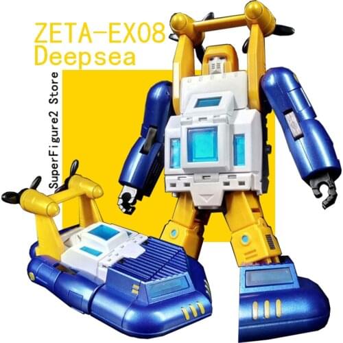 Transformation Toy ZETA-EX08 ZETA EX08 Deepsea Action Figure In Stock NEW