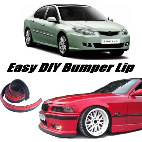 NOVOVISU Bumper Lip Deflector Lips For Proton Perdana / Replacement Front Spoiler Skirt For Tuning / Body Kit / Strip