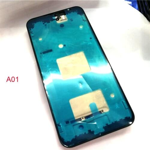 For Samsung Galaxy A01 A10 A20 A30 A40 A105 A205 A50 A70 A31 A51 A71 A10E A20S A30S A70S Front Frame Bezel LCD Faceplate Housing