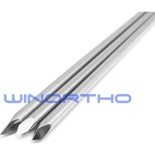 10pcs Stainless steel K Wire kirschner dia1.0/1.2/1.5/1.8/2.0/2.5/3.0x250mm Single end Veterinary Orthopedic Instruments