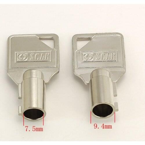 7.5mm Tubular Blank Empty Key For Plum Blossom Lock Keys B134 key Blank(15pcs/lot)