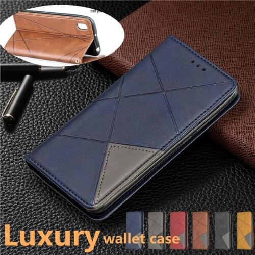 Luxury PU Leather Wallet Flip Case For Huawei Honor 8S/8A Phone Stand Cover For Huawei Y5/Y6/Y7/Y7 PRIME 2019 With Card Pocket