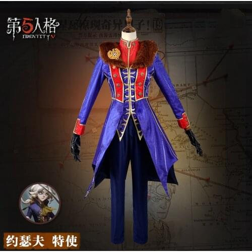 Game Identity V Joseph Desaulniers Photographer Uniform Suit Cosplay Costume Halloween Outfit For Women New 2020