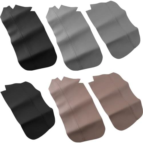 1 Set Car PU Leather Console Center Armrest Lid Cover Trim Fit For BMW 5 Series F10 F18 2011 2012 2013 2014 2015 2016 2017