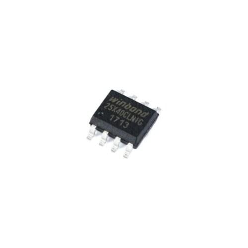 10pcs/lot W25X40CLSNIG FLASH 4MBIT 104MHZ SOP-8 Memory IC New and Original