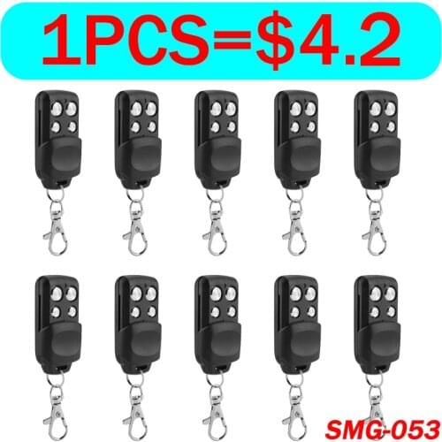 10PCS Suitable for all 433.92MHz rolling code DOORHAN garage door remote control garage command scimagic-053DOORHAN