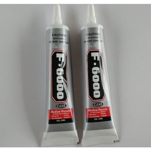 2pcs/lot 50ml F6000 glue diy tools epoxy resin adhesive point drill mobile beauty nail jewelry