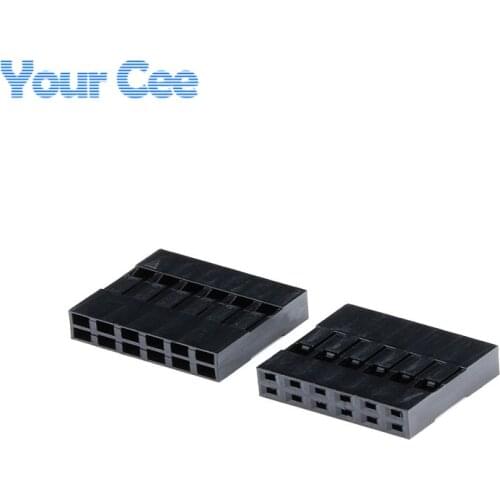20pcs Dupont Head 2.54mm 2X6P Dupont Plastic Shell Pin Header Connector Jumper Wire Cable Housing Plug Female