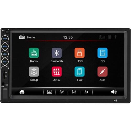7 Inch HD Car bluetooth MP5 Player 800x480 Pixel Car Audio Player Support Reversing Image Mobile Phone bluetooth Connection