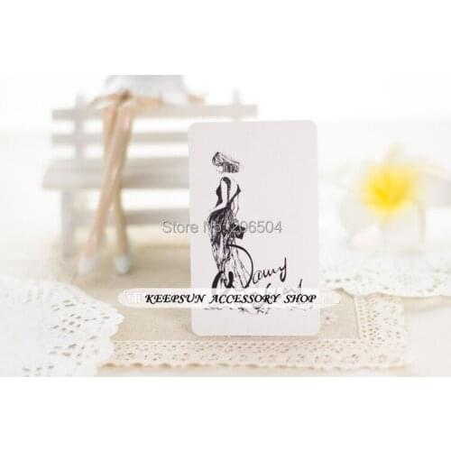 Free shipping customized/custom hang tags cloth printed hang tag hang tags labels for clothes/clothing personized dh11011