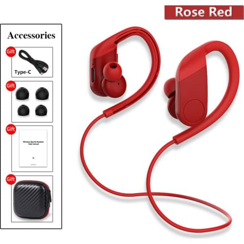 R10 Wireless Bluetooth-compatible Earphones Sport Headphone Noise Canceling With Mic Headset For Xiaomi iPhone 11 12 Smart Phone