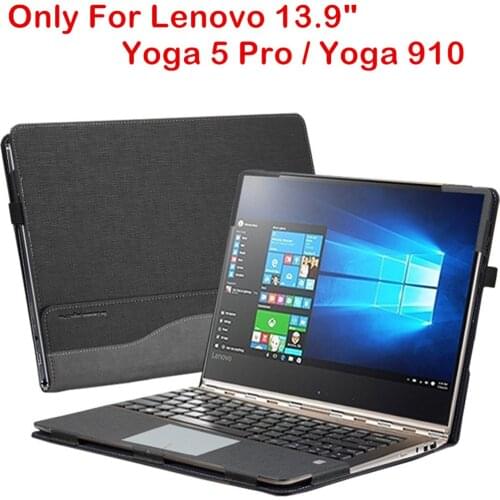 Case For Lenovo Yoga 910 Yoga 5 Pro 13.9 Laptop Sleeve Detachable Notebook Cover Bag Protective Skin Stylus Screen Film Gifts