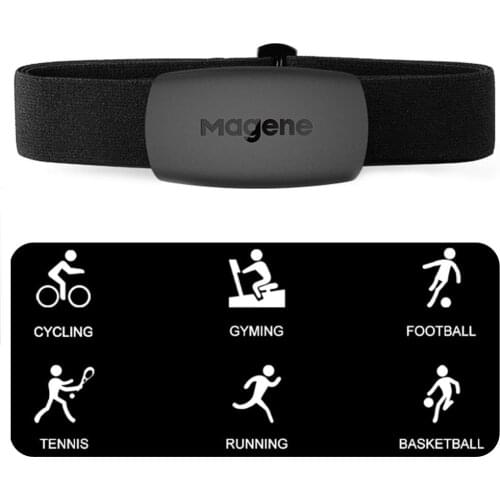 H64 Heart Rate ANT+ Bluetooth Bicycle Speed Cadence Sensor Cycling Computer for Garmin Edge Bryton Gps Parts