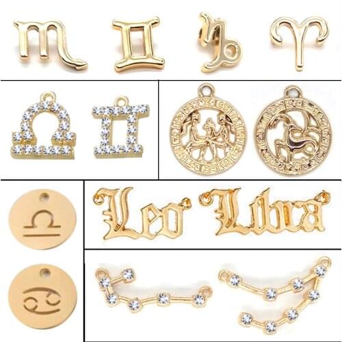 FOLTIOL Women's Pendants Zodiac Signs