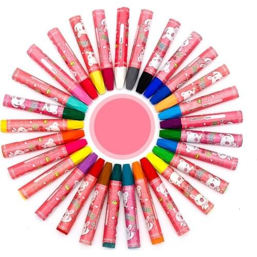 Hobby Oil Painting Stick Painting Kindergarten Crayon 24/18/12 Color