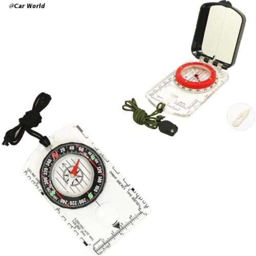 Wearproof Compass for Hiking Camping Professional Compass with Clear Calibration Waterproof Hiking Compass