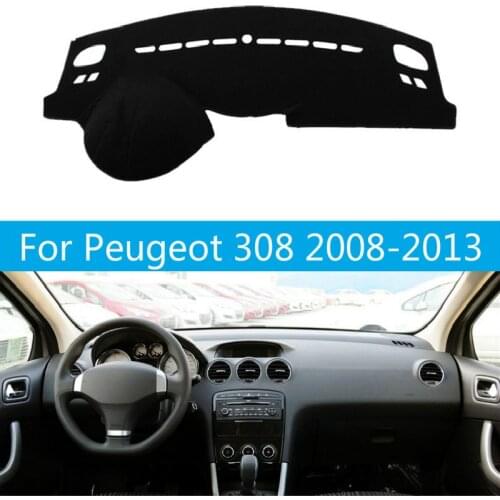 For Peugeot 308 2008 2009 2010 2011 2012 2013 Car Inner Auto Dashboard Cover Dashmat Pad Carpet Sun Shade Dash Board Cover Fit