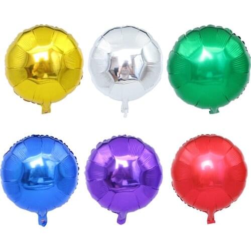 18 inch round balloon aluminum foil balloon hydrogen balloon birthday party decoration wedding balloon holiday party balloon