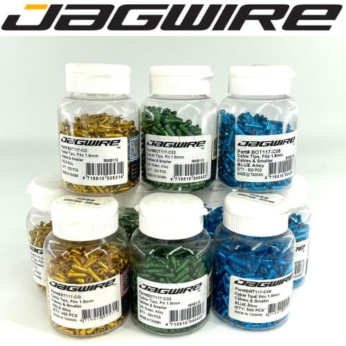 Jagwire cover for bicycle line Bicycle cable end covers, 500 familiar, aluminum alloy, inner gear, bicycles, diverter, wire, bol