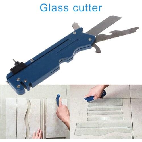 Multifunction Glass Tile Cutter Carbon Atoms Blades Ceramic Plastic Cutting Tool E7