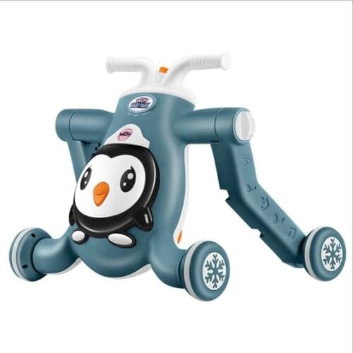 Multifunctional U-shaped baby walker Anti-O-shaped leg childrens sliding and assisting anti-rollover foot yo
