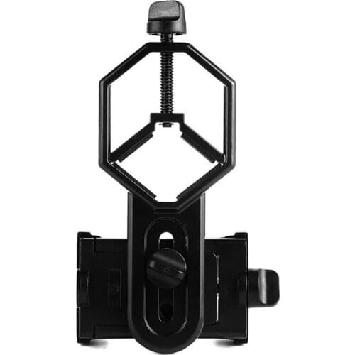 Monocular Binocular Astronomical Telescope Use Metal Mobile Phone Bracket Photo Clamp Multi-purpose Metal Bracket