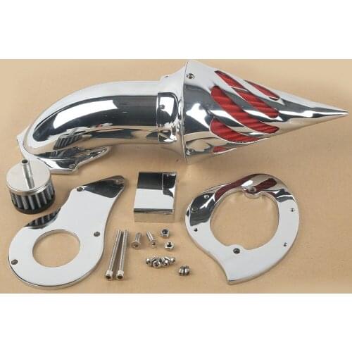 Chrome Air Cleaner Kits Intake Filter For Honda Shadow VLX 600 VLX600 1999-2012
