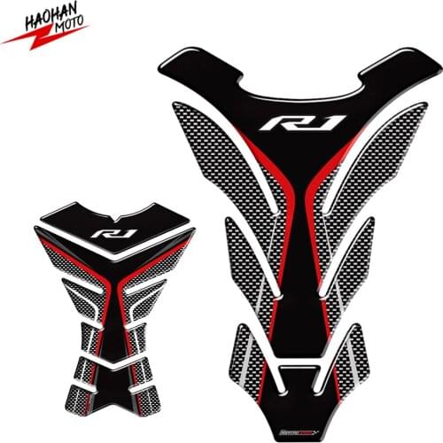 For Yamaha R1 R1M YZF-R1 Tankpad 3D Motorcycle Tank Pad Protector Decal Stickers